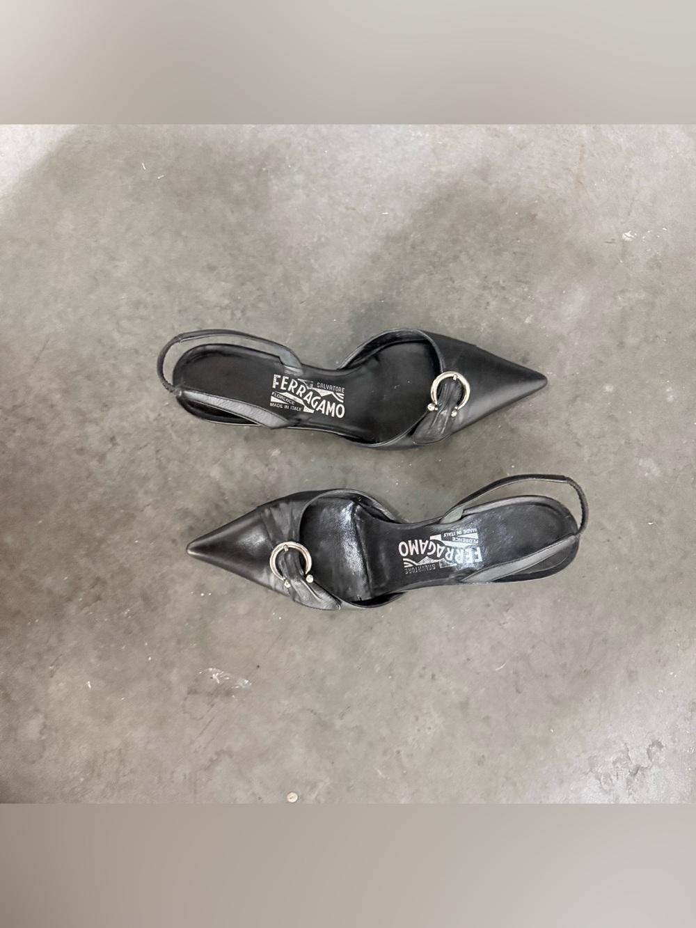 Ferragamo kitten heels